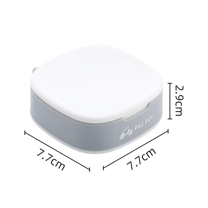 Wholesale Mini Dispensing Silicone Medicine Storage Box